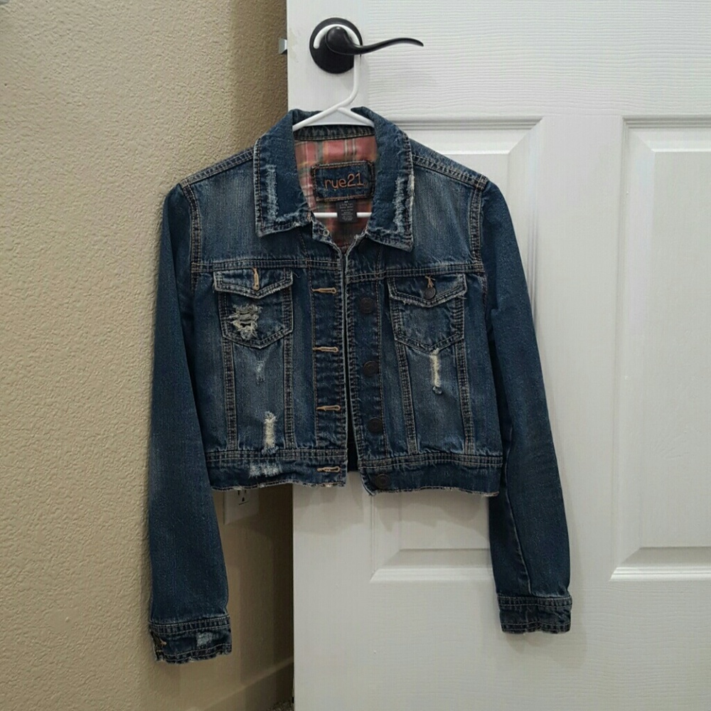 Rue 21 medium denim jean jacket
